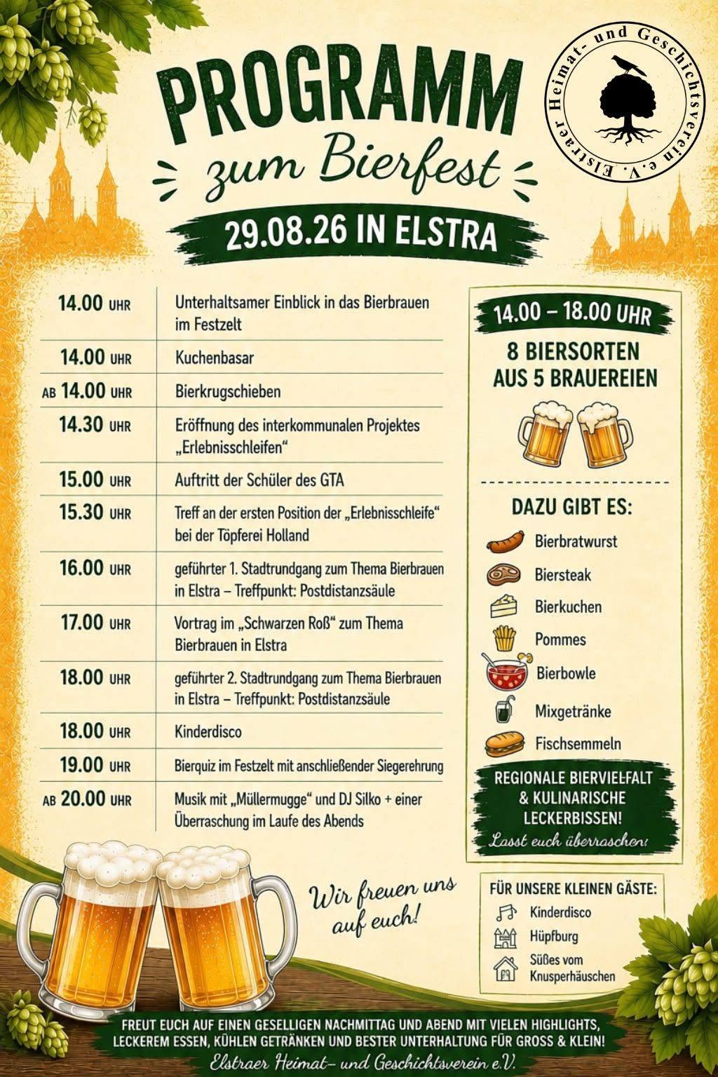 Bierfest Elstra 2026 – Stimmung